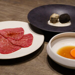 焼肉うしごろ - シャトーブリアンのすき焼き トリュフ添え