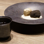 焼肉うしごろ - トリュフと牛コンソメのスープ