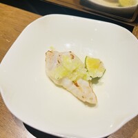 焼うお いし川 名古屋 - 河豚　葱塩