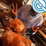 鳥番長 - もうじき49なのに、意味不明ご満悦の誰かさん（2013年10月15日）