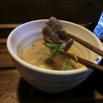 Masa Zou - 海老味噌付け麺のチャーシュー