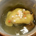 ぎおん　楽楽 - 柚子味噌がＯＮ、さらに５色のアラレも♪