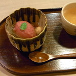 ぎおん　楽楽 - デザート♪　何だっけ？