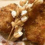 ぎおん　楽楽 - 稲穂を上げたモノを添えて♪