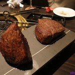 SATOブリアン - 2013　左シンシン　右シャトーブリアン