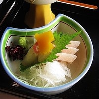 明月記 宝塚本店 - 造り　鯛と鰤