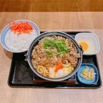 Yoshinoya - 肉２倍牛すき鍋膳(鍋サイズ大) ¥1,224(税込)