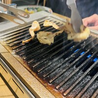 焼うお いし川 名古屋 - ホッキ貝　全メニュー焼き師が焼いてくれる贅沢