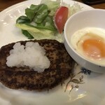 珈樹苑 - ハンバーグステーキおろしポン酢