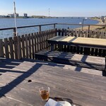 水辺のカフェ 北斎 - 霞ヶ浦の南端、北利根川の辺り。