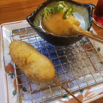 花れんこん - 牛肉と温泉たまご