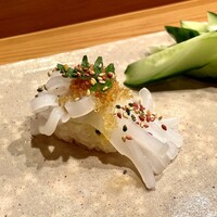 天寿し 京町店 - 烏賊 雲丹 飛子
