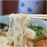 佐野らーめん 麺屋 翔稀 - ピロピロな麺