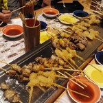 秋吉 - 料理写真:クシのオンパレード