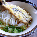 讃岐うどん がもう - いわし天ぷらとかけうどん（そのまま小）