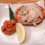 酒菜と炭 てりや - 香箱がに