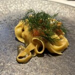 ジュエーメ - 由利本荘市の “ 重兵衛トマト ” に イタリアから届いたばかりの ポルチーニ茸を使った タリアテッレ