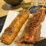 おっ魚っ魚 - 名物カジキの串カツ