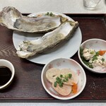 ゆたか食堂 - 2023.12.5 「痛風セット」・・ワシも笑えん数値じゃけど、うみゃい！