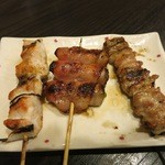 焼とり弁慶 - アスパラ巻などもおいしいです。