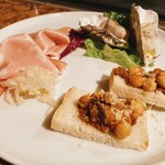 イル カピターノ ニシオカ - 前菜盛り合わせ