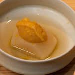 和食とお酒 蒼 - 蕪の風呂吹き田楽(炊きものでほっこりと日本酒をご一緒に)