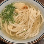 香川 一福 - おろし生姜と一味唐辛子をオン