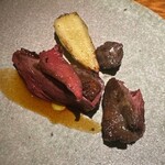 トムクリオーザ - 新潟　真鴨　胸肉　もも肉　砂肝