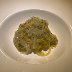 隼 - 白いかとぶろっこりーのぱすた