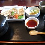 うなぎ割烹 康川 - 白焼きの定食