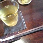 手打ち蕎麦 かね井 - お茶と箸