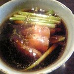 手打ち蕎麦 かね井 - 鴨ざるそば１