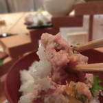 浪花ろばた 頂鯛 - ●一口どうぞ～～