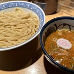 Chuukasoba Aoba - つけ麺大盛り（太麺）