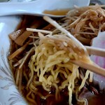 山崎食堂 - 中細縮れ麺