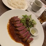 Restaurante Day's - レアカツランチ1200円