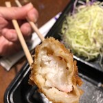 とんかつ春 - 海老ちゃん太〜い♡