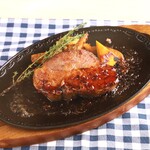 Grilled pork iron plate Steak
