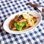 garlic shrimp broccoli