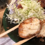 とんかつ春 - 手作りのクリームコロッケ
