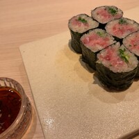 鮨なかむら - 太巻　→   ネギトロ細巻