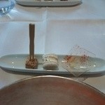 グリグリ - ギモーブ/鰊の卵のマカロン/ポテトチップ