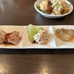 木蘭 - 特製麻婆豆腐と小皿鳥唐揚げ