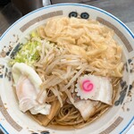 中華そば みたか - ワンタンメン油そば半熟卵付き