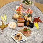 Torishina - 【12月】季節の前菜盛り合せ