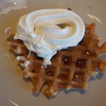 そばいきんぐ - 自分で作るワッフルはさっくさくでうまうまです＾＾