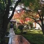 紫野和久傳 - 大徳寺塔頭　黄梅院（秋の特別拝観 境内は綺麗でしたが撮禁でした) 