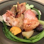 レストラン アニス - メニュー 3800円 の千代幻豚