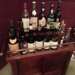 レ セゾン - 食後酒のワゴン