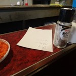 水よし - 塩コショウも各自で好きなだけ